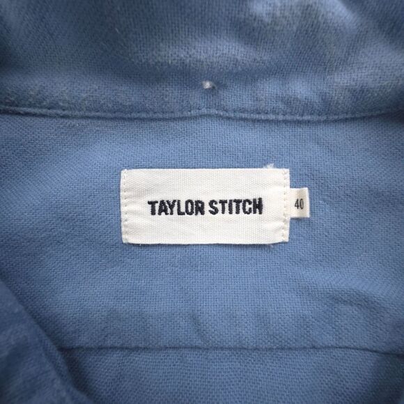 TAYLOR STITCH The Jack Oxford Everyday Button Down Shirt Minimal Organic Cotton - Picture 2 of 7